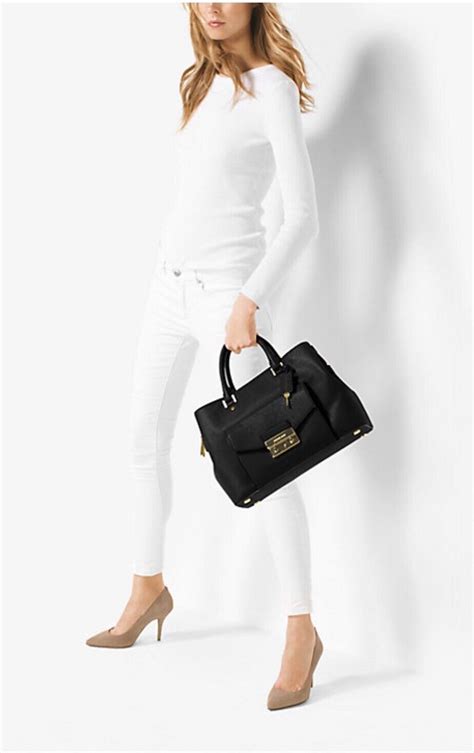 haley satchel michael kors|Michael Kors satchel bag sale.